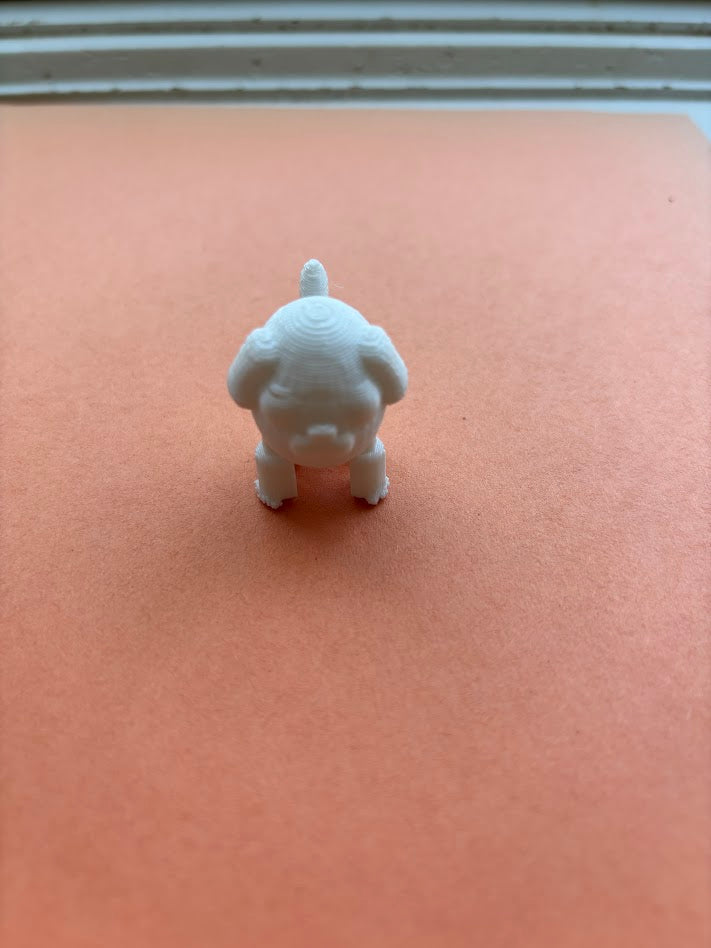 3D Printed Cute Dog