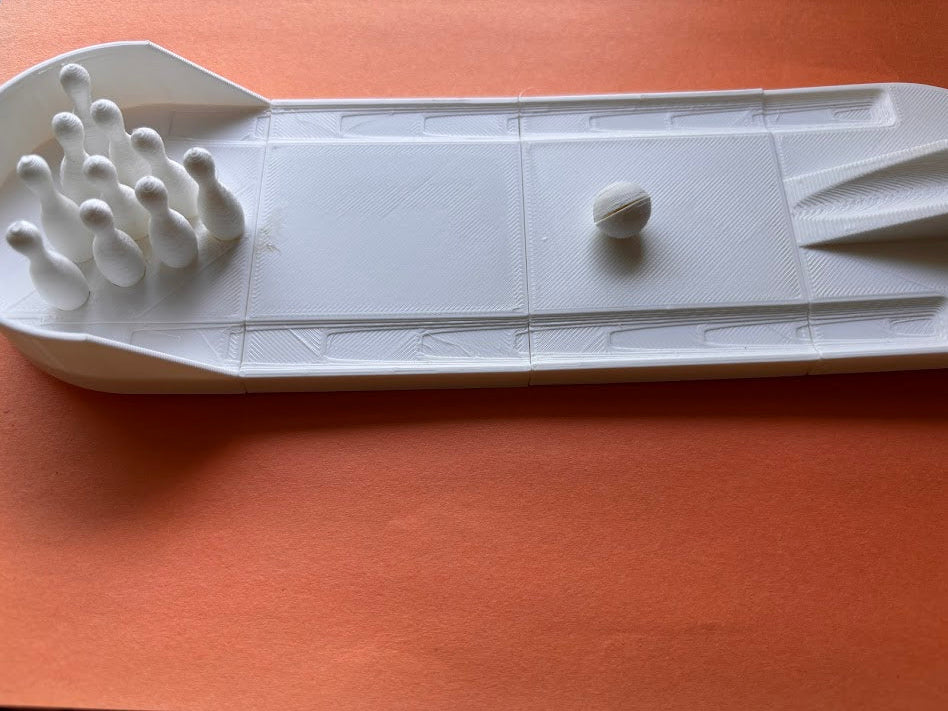 3D Printed Mini Bowling Alley