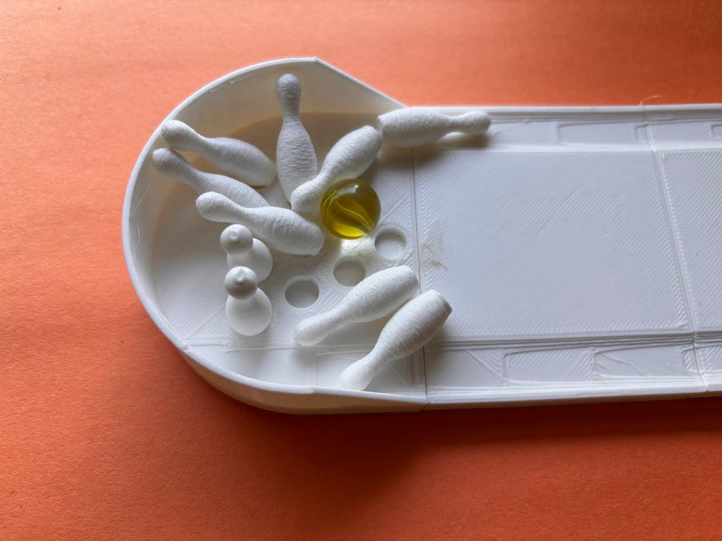 3D Printed Mini Bowling Alley