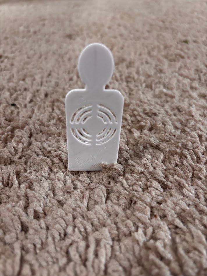3D Printed Foam Blasters Target