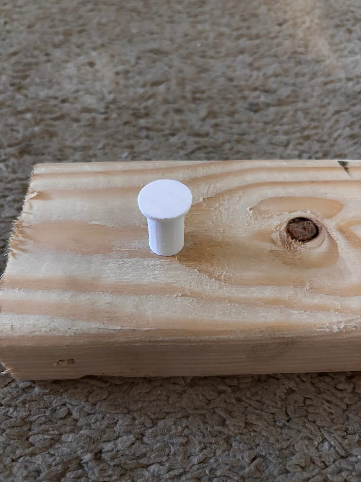 3D Printed Wall Hook - Invisible Mounting