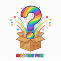 Bold Cartoon Question Mark Out of a Box