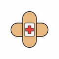 Cartoon Bandage