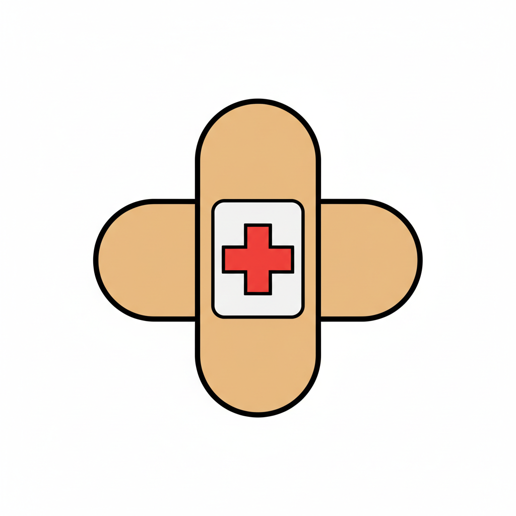 Cartoon Bandage