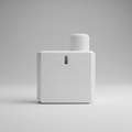3D printed single button piece front view