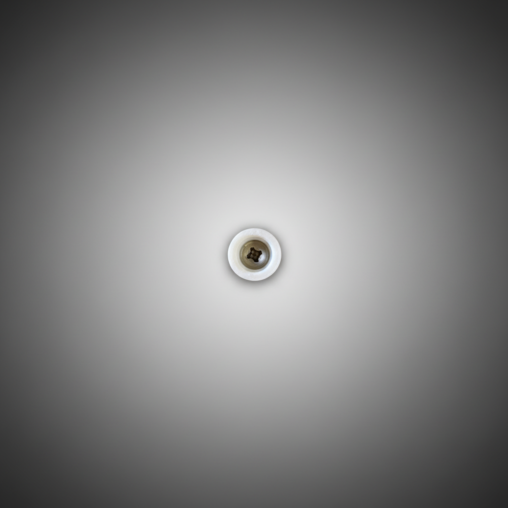 3D printed wall hook ring - studio shot