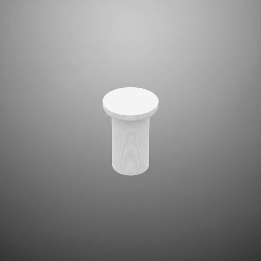 3D printed wall hook peg - studio shot