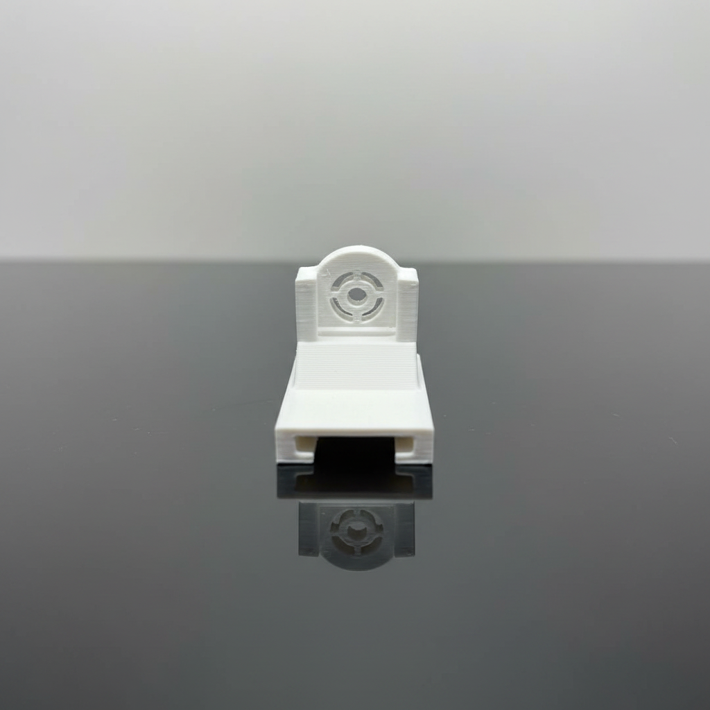 3D printed foam blaster scope front view