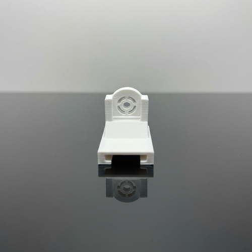 3D printed foam blaster scope front view